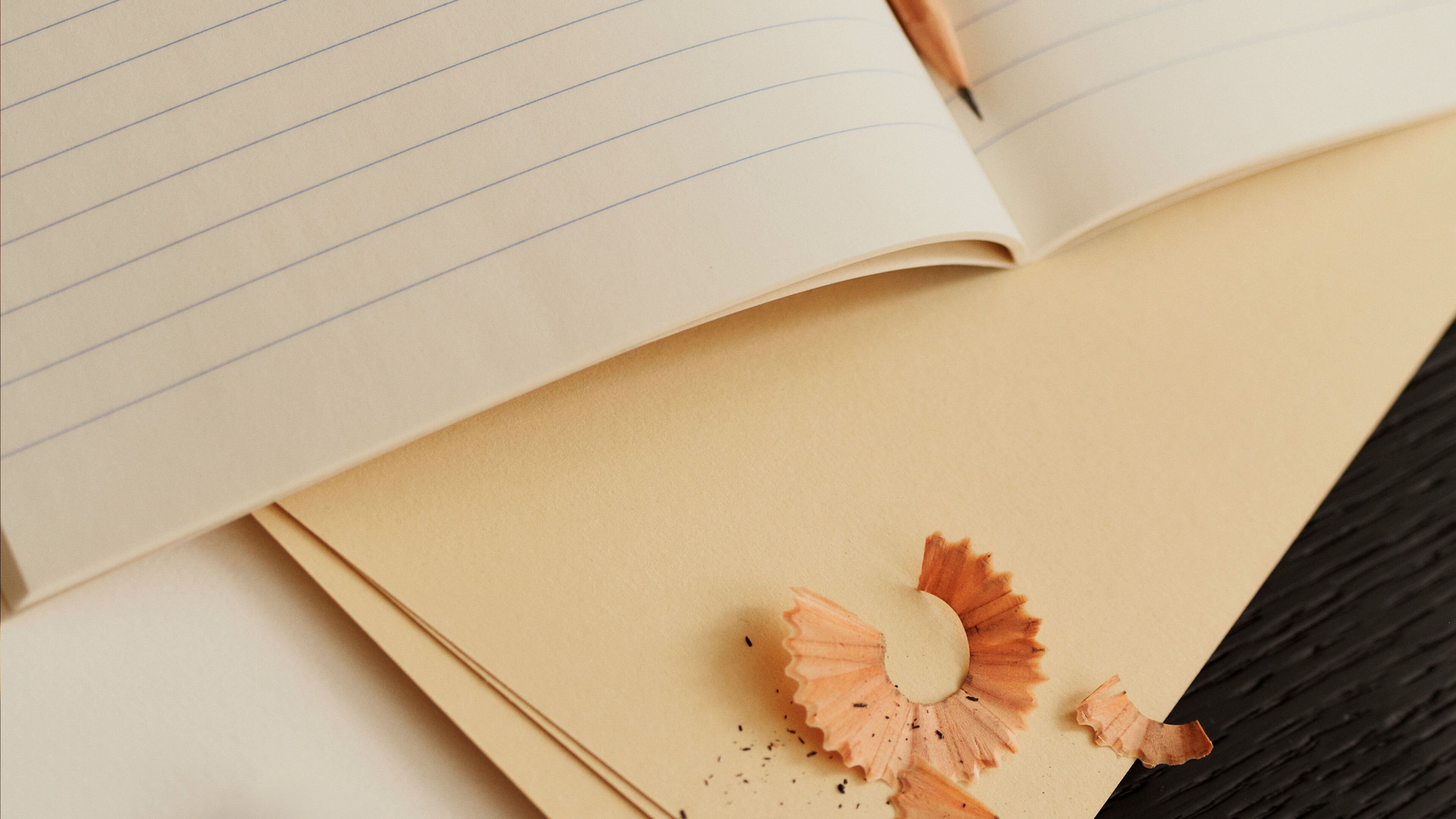 Image of pencil and papers