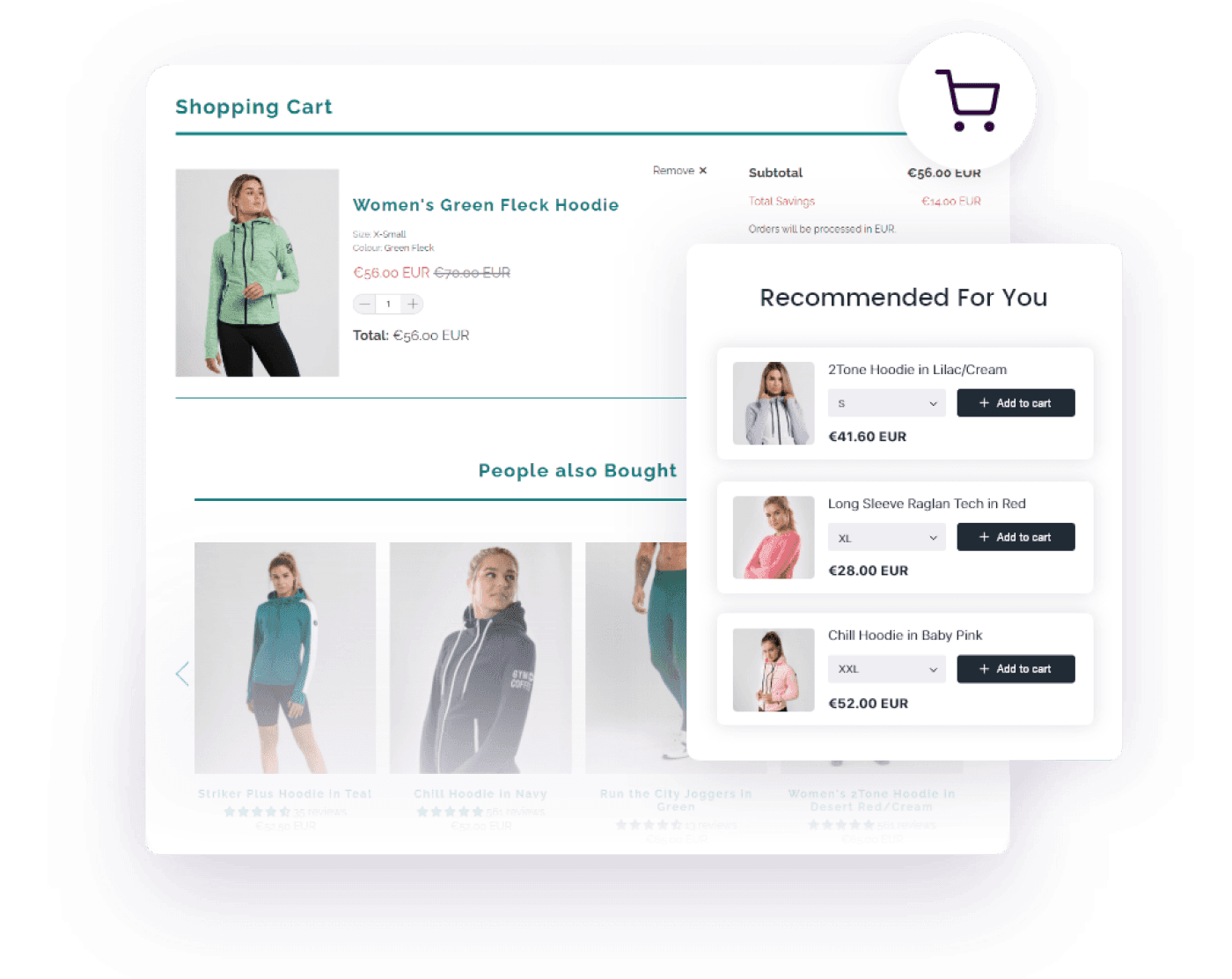 UI Image of clothing ecommerce store