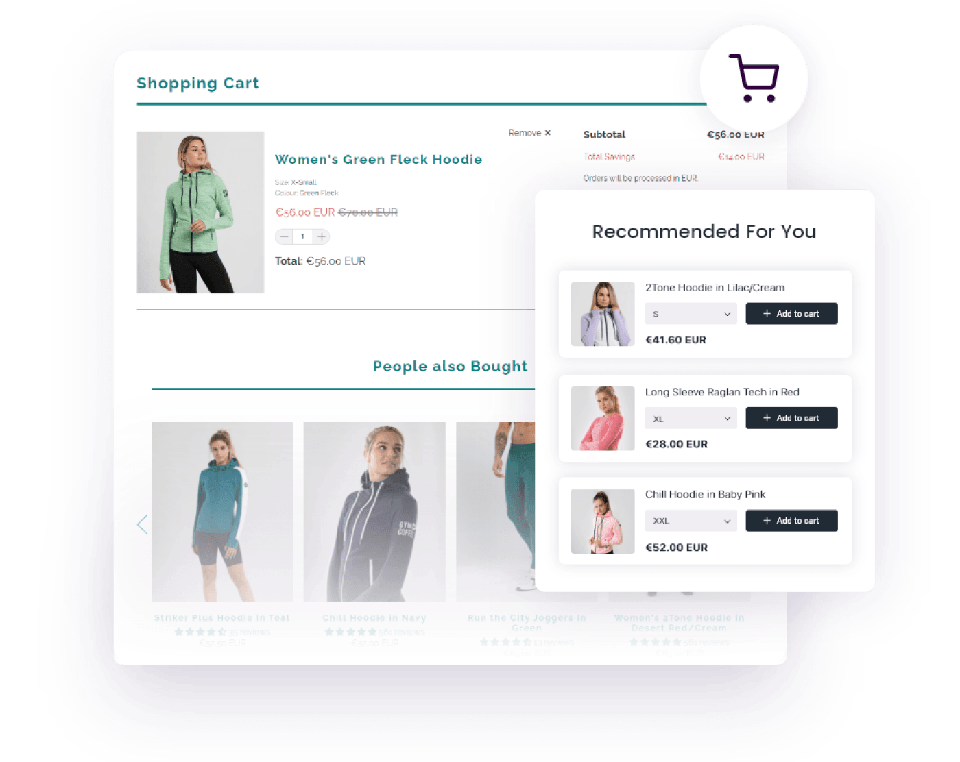 UI Image of clothing ecommerce store