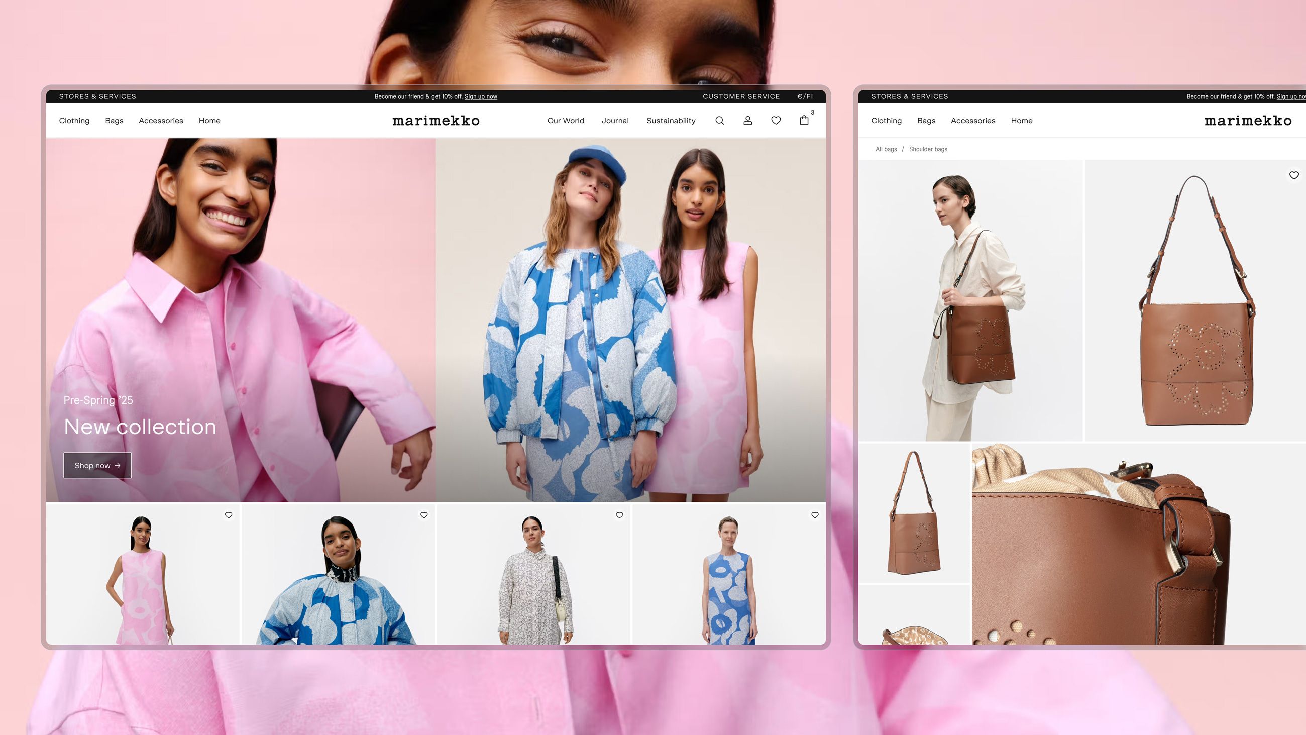 Marimekko home page